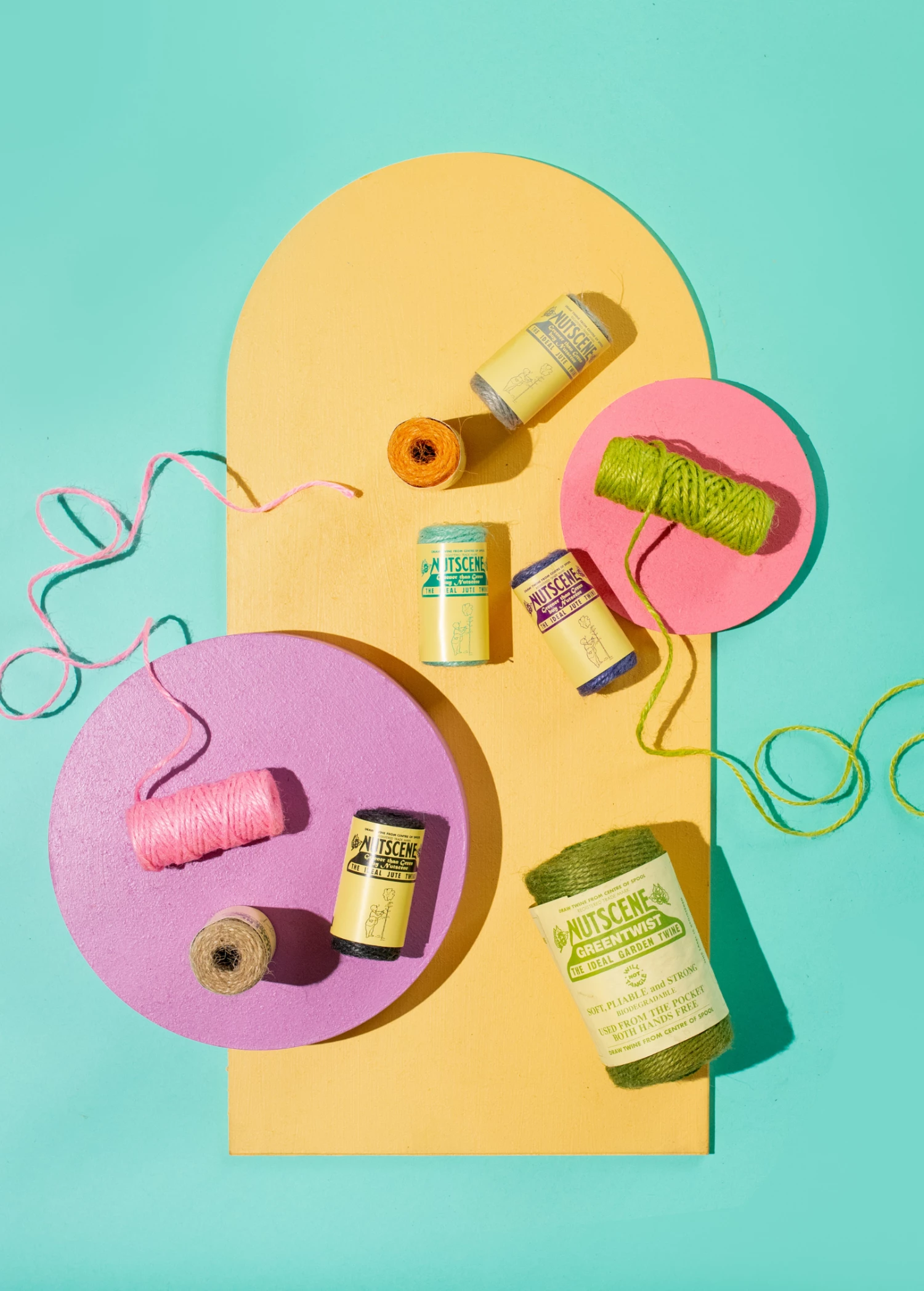 Terrebonne Garden Tools Nutscene Colorful Tiddler Twine Set 1 Terrebonne Garden Tools Nutscene Colorful Tiddler Twine Set