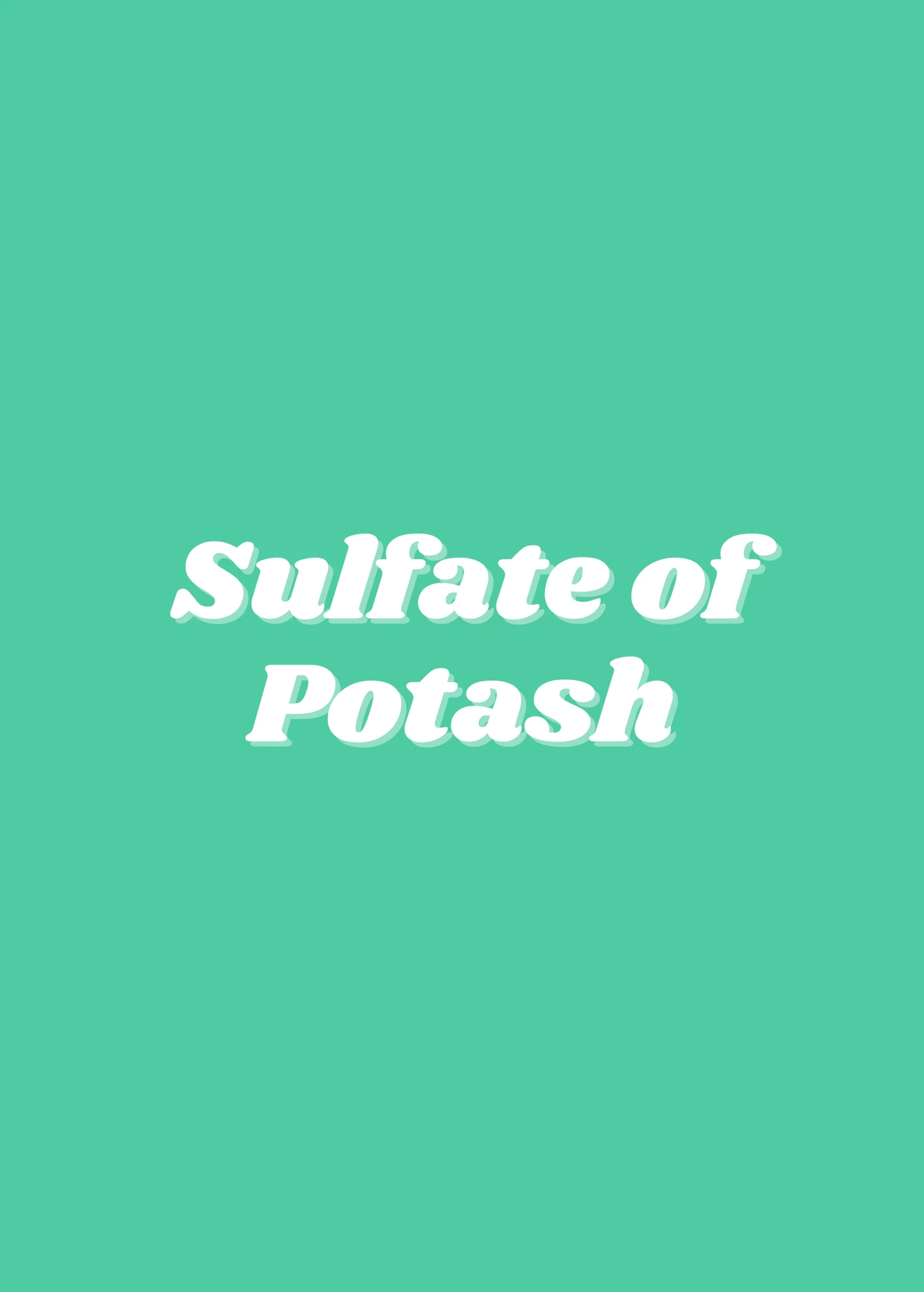 Sow Exotic Sulfate Of Potash 0-0-52 Garden Tools 1 Sow Exotic Sulfate Of Potash 0-0-52 Garden Tools
