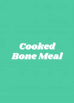 Sow Exotic Cooked Bone Meal, Porcine Derived 3-15-0